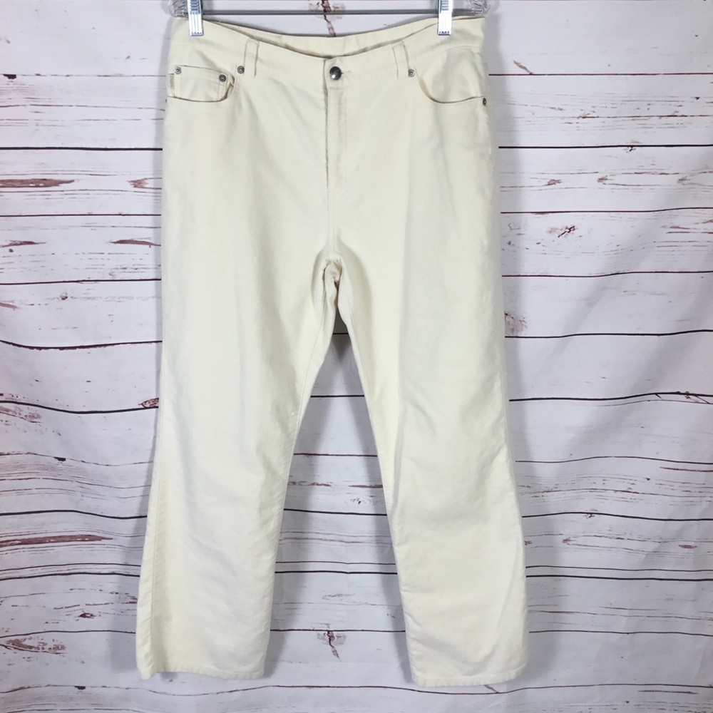 Lauren Jeans Co Ralph Lauren Ivory Jeans Pants Size 14